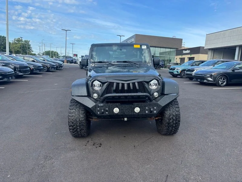 Used 2017 Black Jeep Unlimited Sport image 2