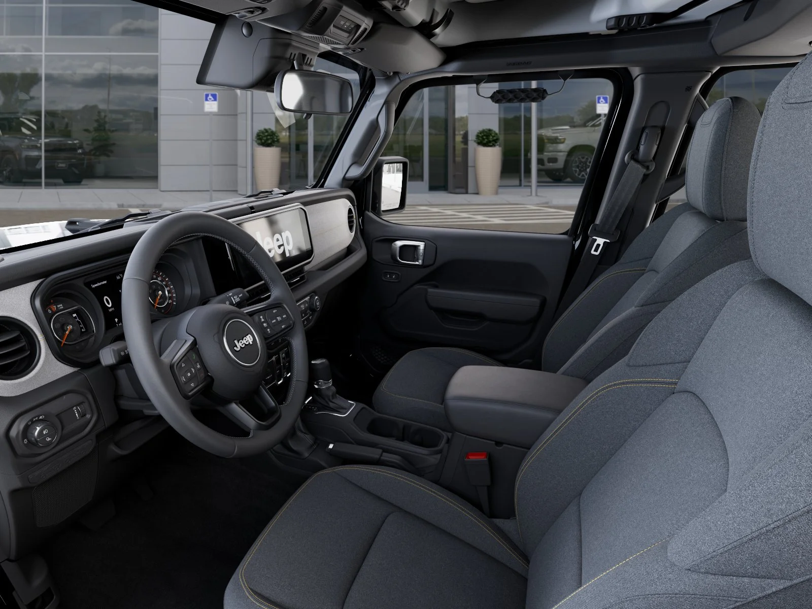 New 2026 Black Jeep Sport S image 48