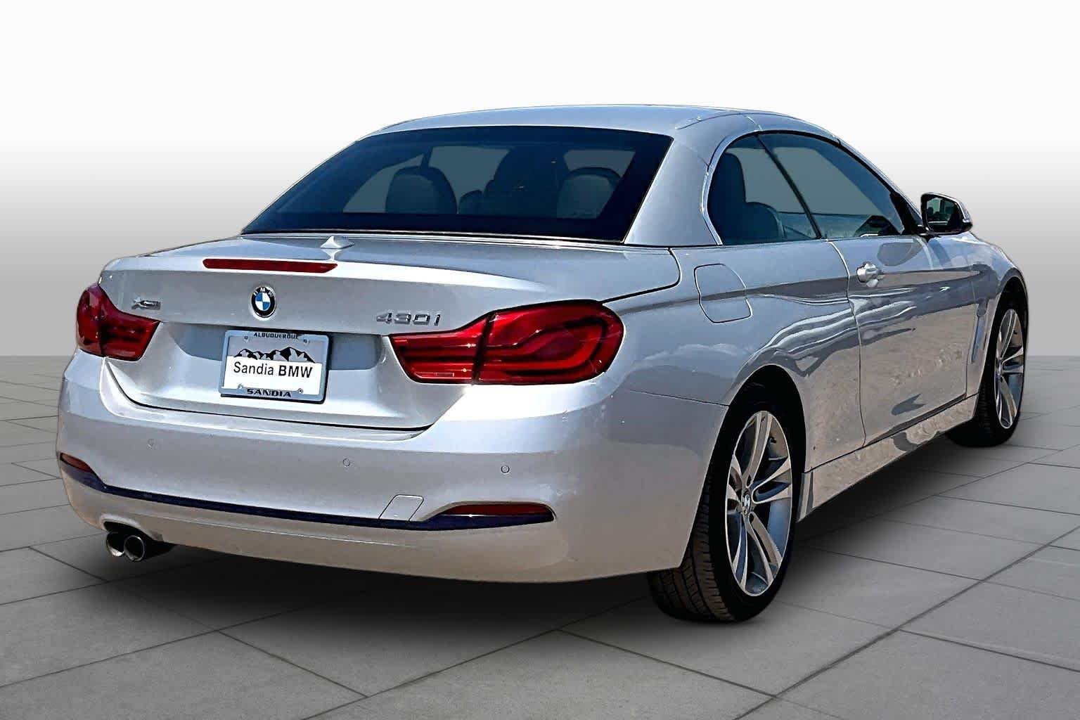 Used 2018 GLACIER SILVER METALLIC BMW 430i xDrive image 10