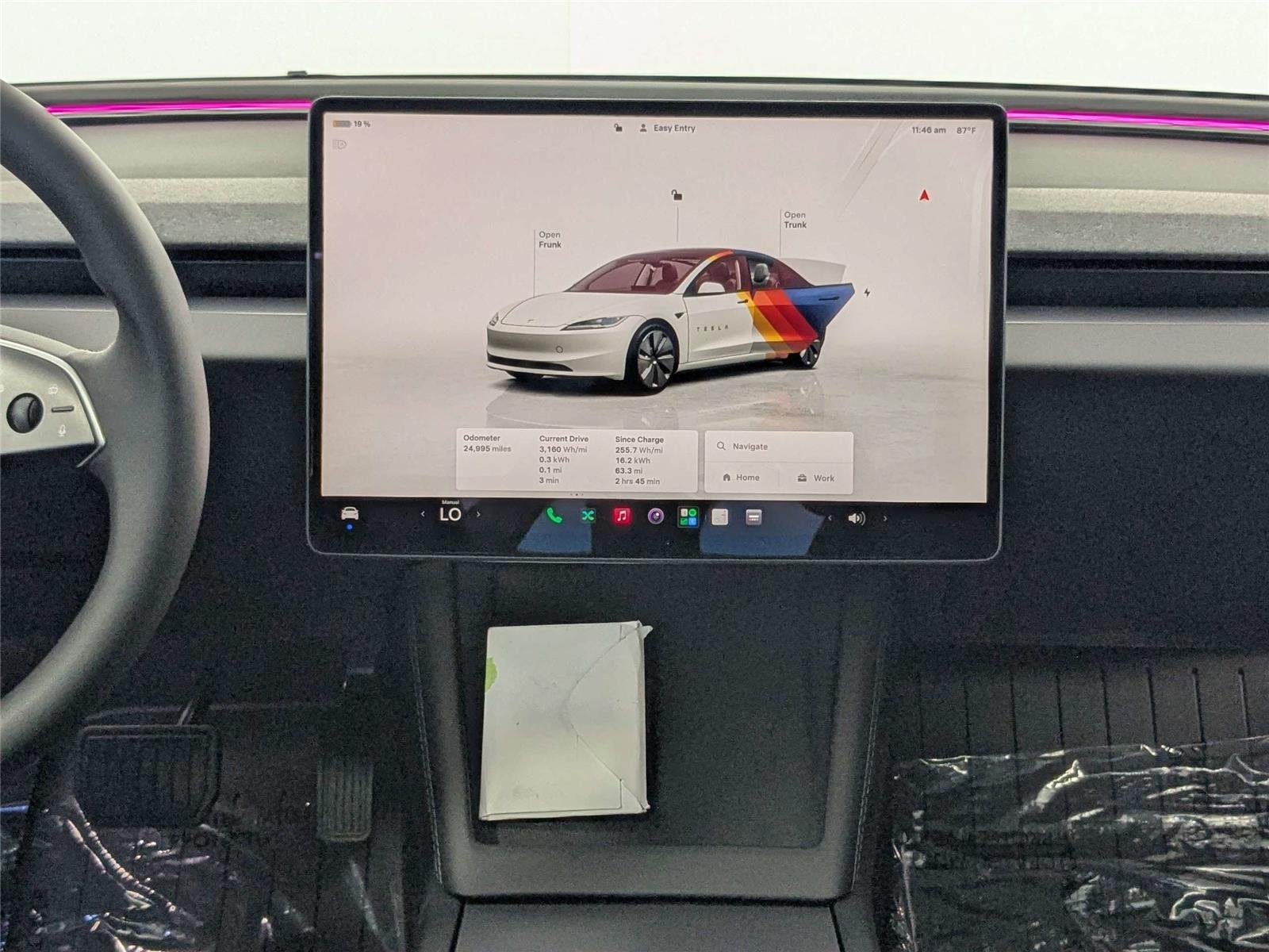 Used 2024 Pearl White Multi-Coat Tesla  image 40