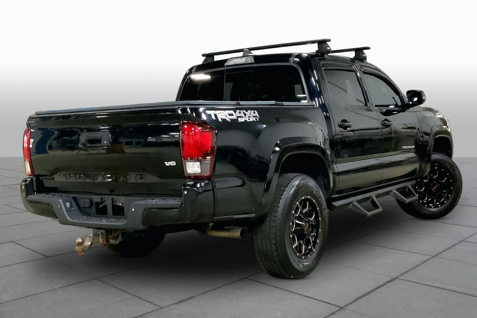 Used 2018 Midnight Black Metallic Toyota TRD Sport image 13