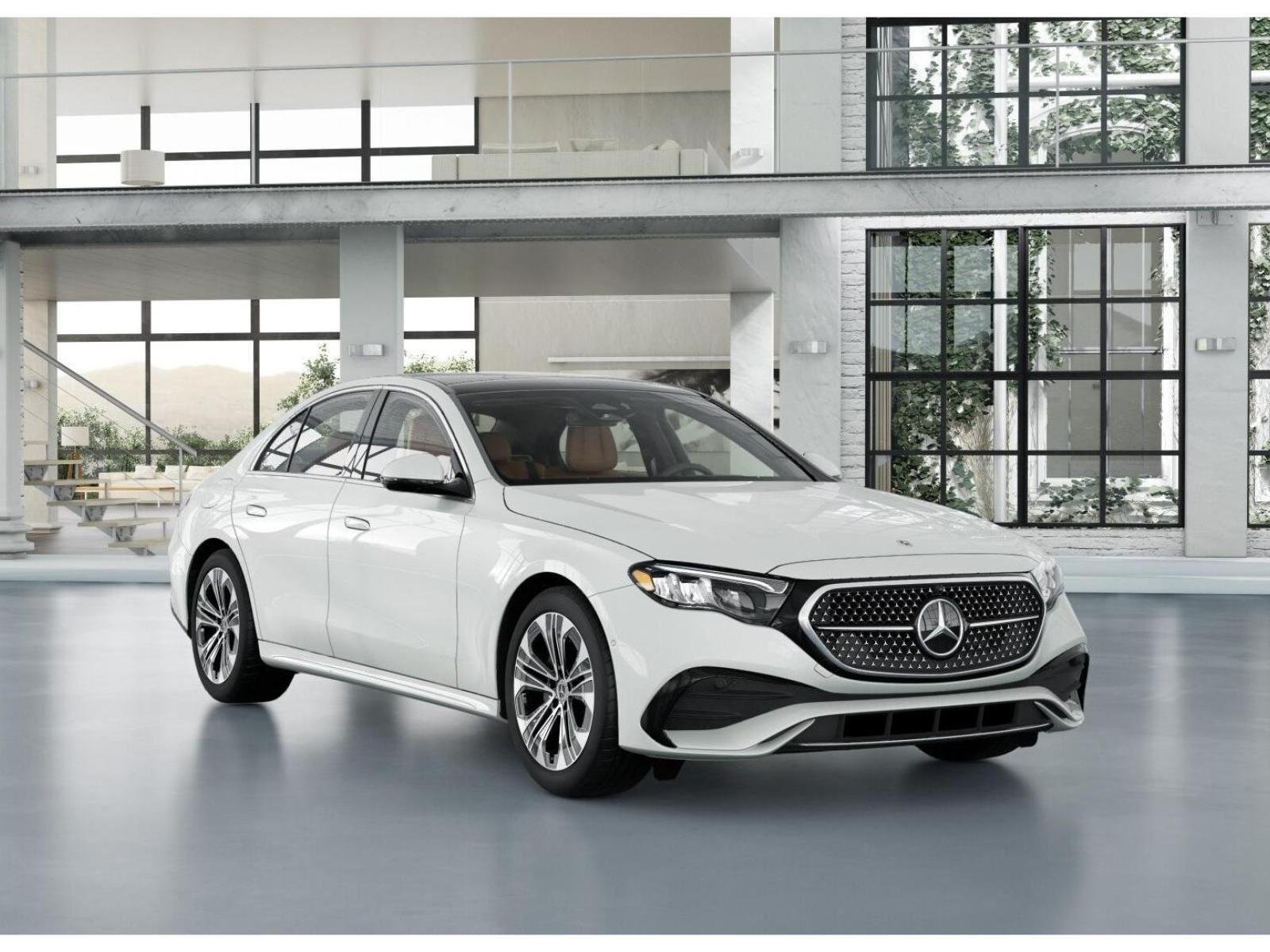 New 2026 MANUFAKTUR Moonlight White Metallic Mercedes-Benz E350 image 10
