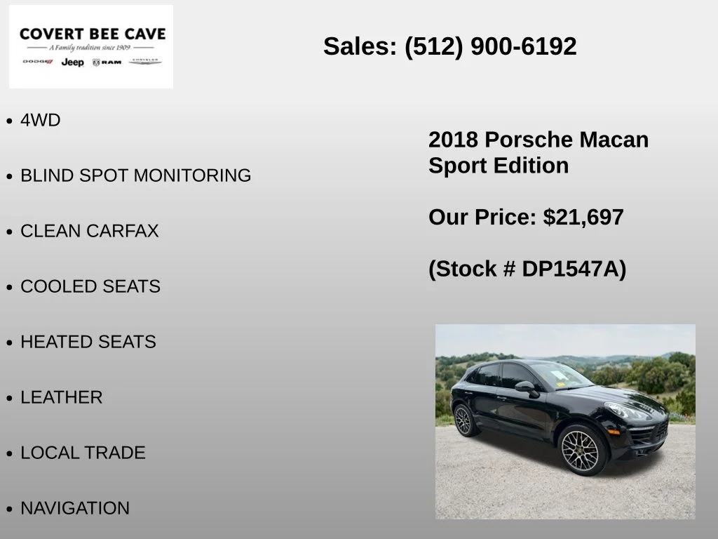 Used 2018  Porsche Base image 6