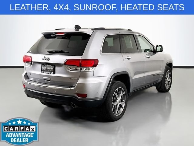 Used 2020 Silver Jeep Limited image 7