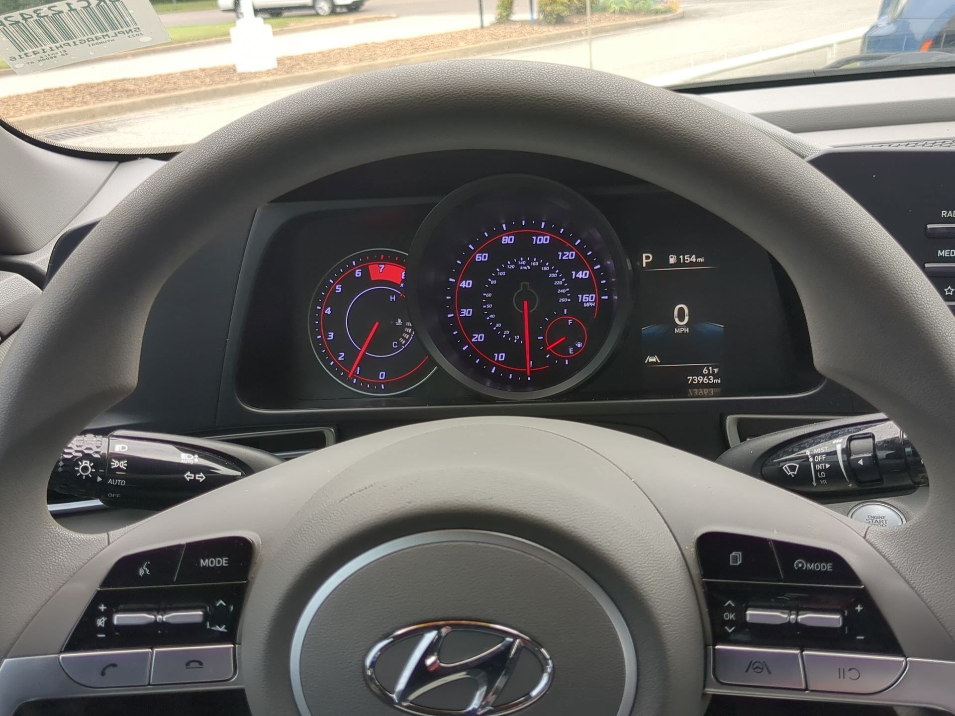 Used 2023 Intense Blue Hyundai SEL image 14