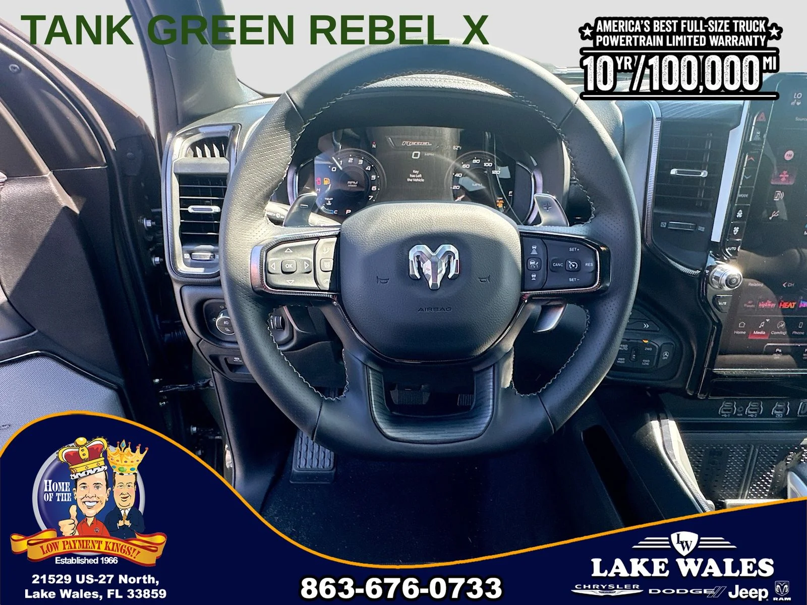 New 2026 Tank Exterior Paint RAM REBEL image 10