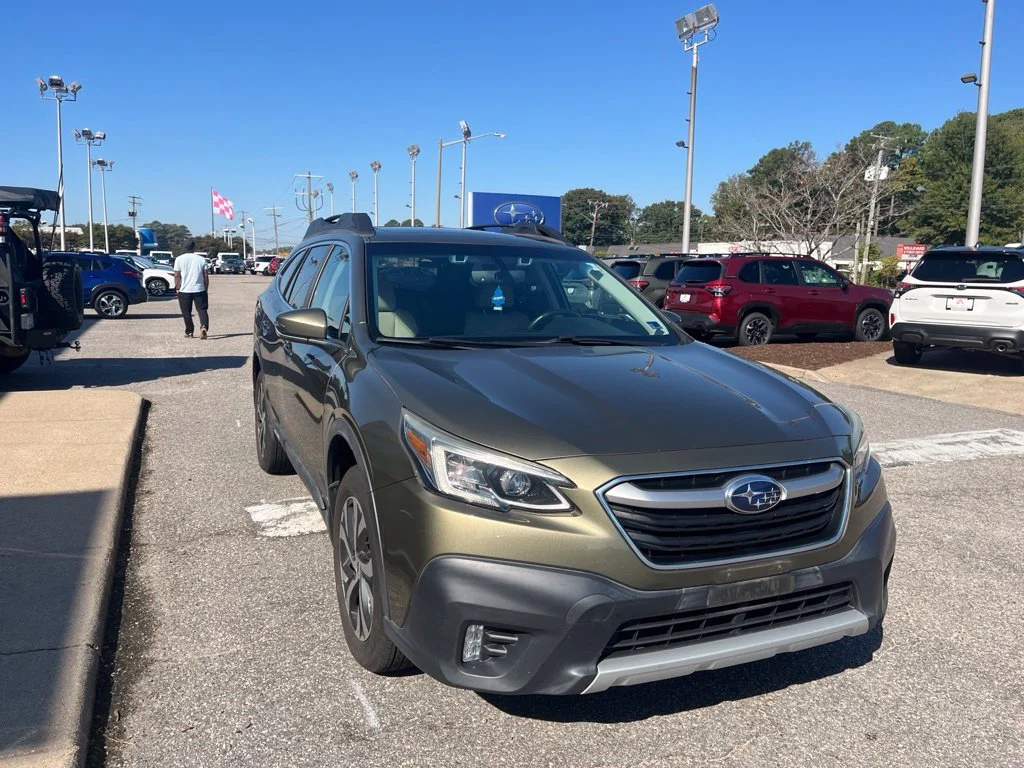 Used 2022 Green Subaru Limited image 2