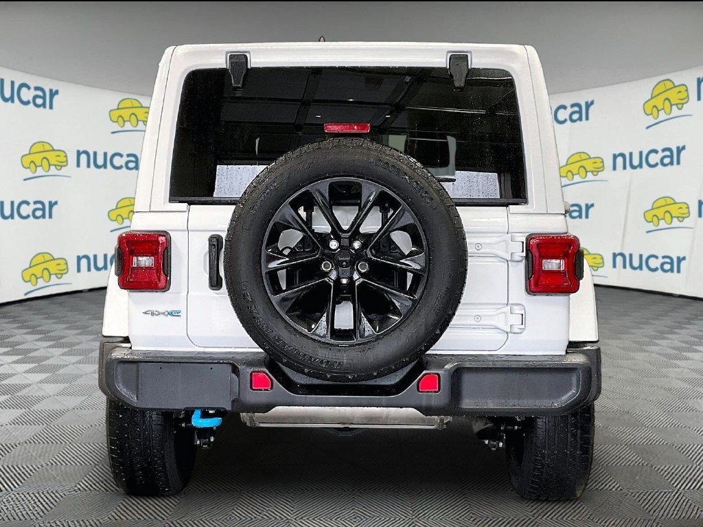 Used 2024 White Jeep Sahara 4xe image 5