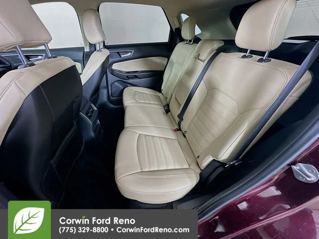 Certified Used 2020 Burgundy Ford SEL image 24