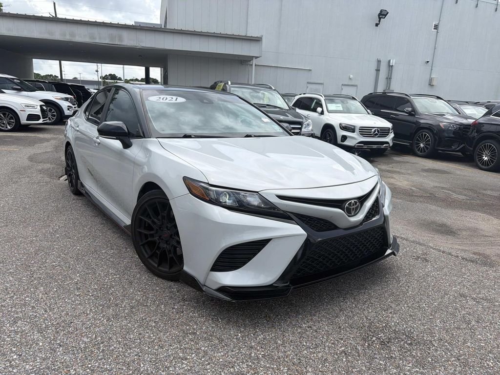 Used 2021 White Toyota TRD V6 image 1