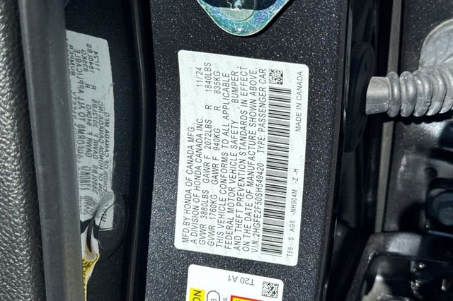 Used 2025 Meteorite Gray Metallic Honda Sport image 32