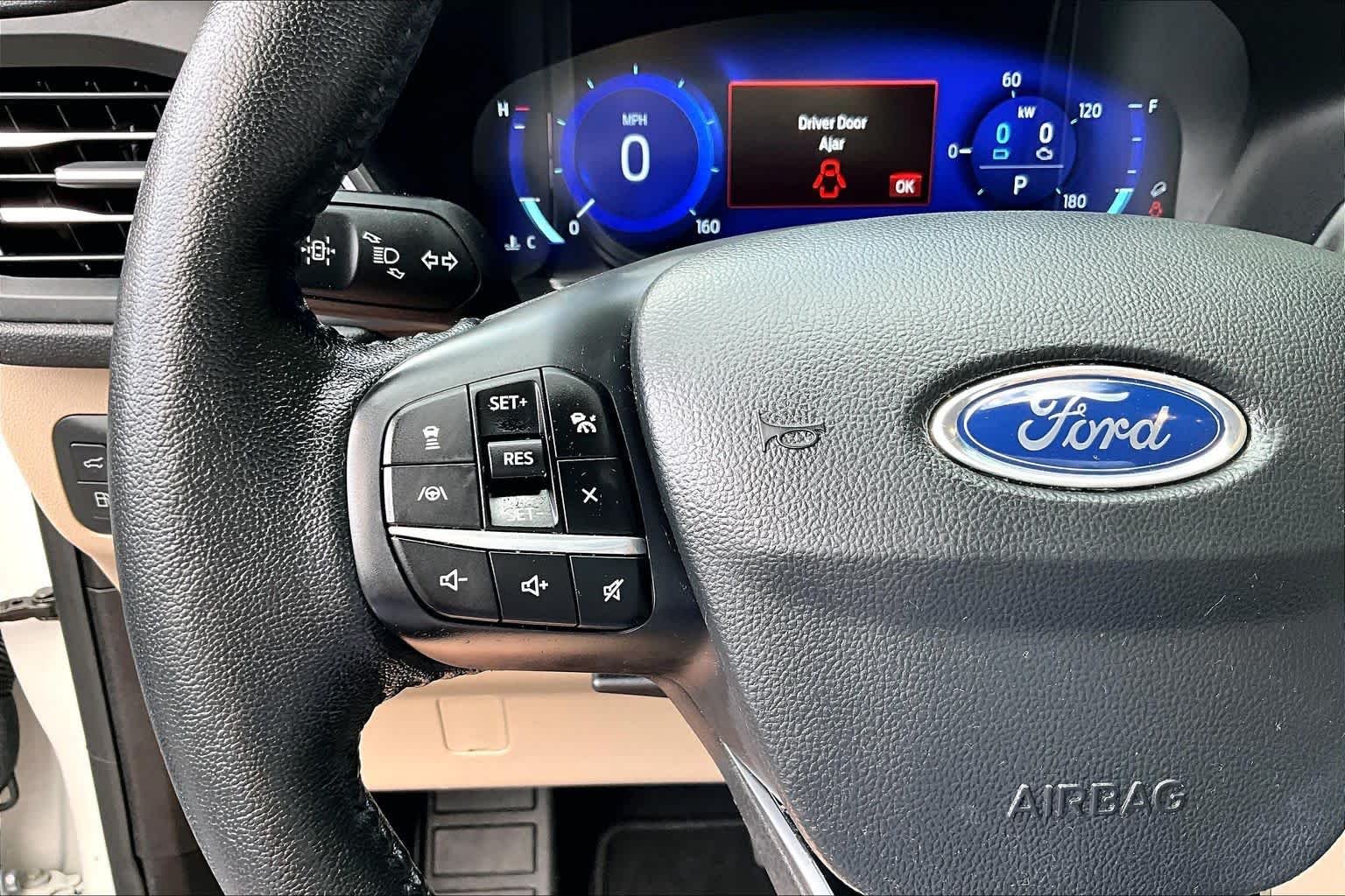Used 2020 Star White Metallic Tri-Coat Ford Titanium Hybrid image 23