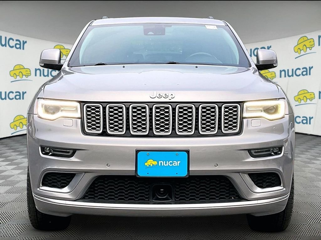 Used 2018 Billet Silver Metallic Clearcoat Jeep Summit image 2
