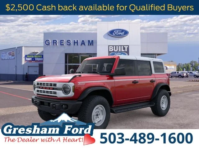 New 2026 Ruby Red Metallic Tinted Clearcoat Ford Heritage Edition image 1
