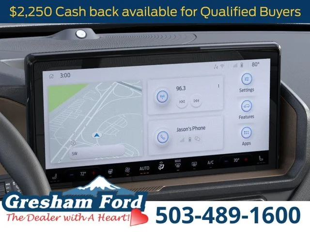 New 2026 Carbonized Gray Metallic Ford Outer Banks image 15