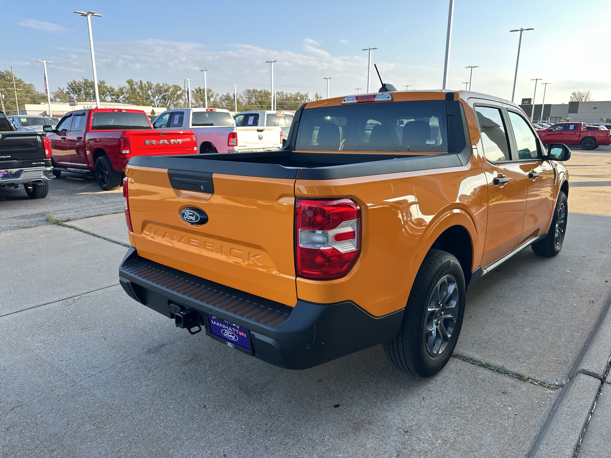 New 2026 Orange Fury Metallic Tri-Coat Ford XLT image 11