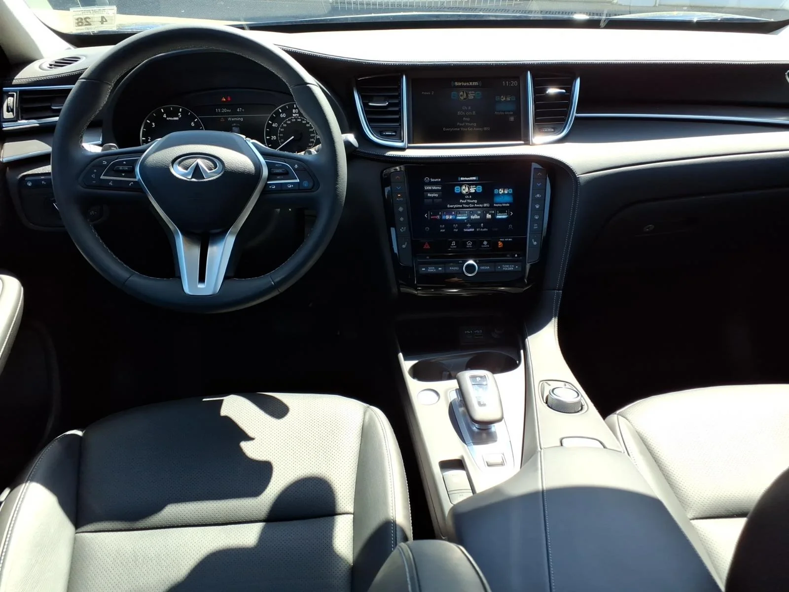 Certified Used 2023 Blue INFINITI LUXE image 12