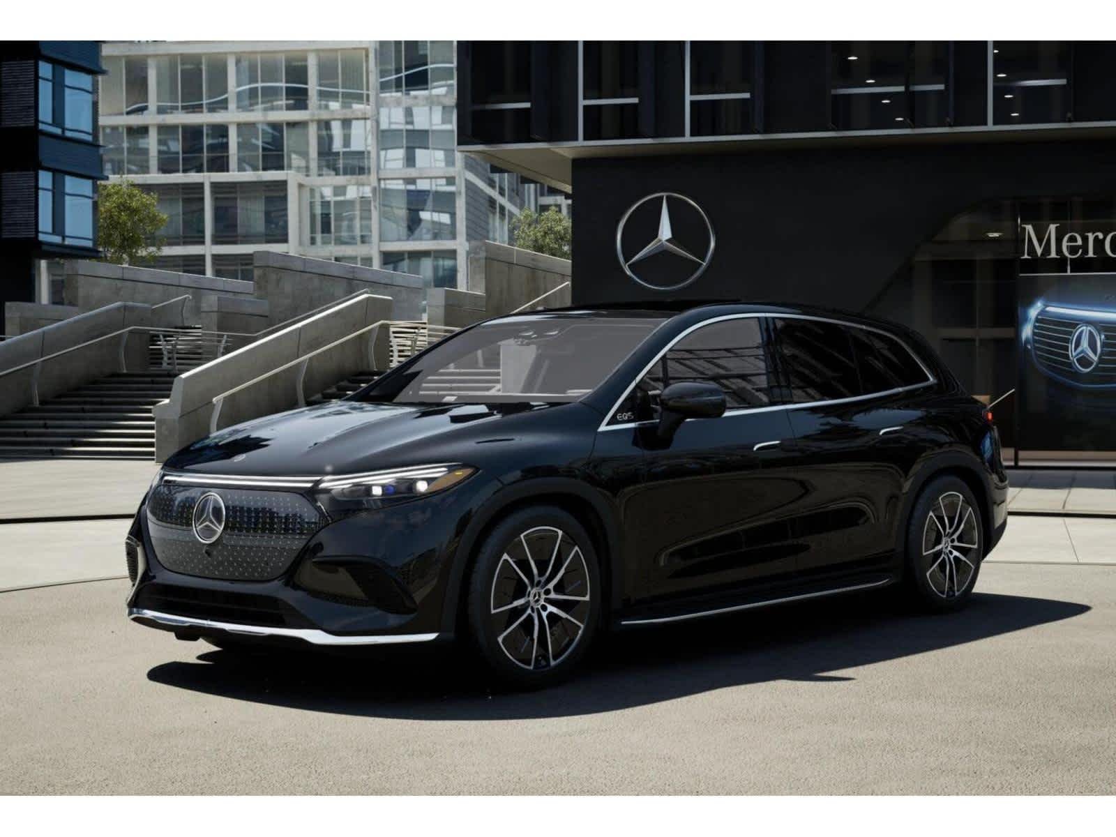 Used 2023 Obsidian Black Metallic Mercedes-Benz EQS 450+ image 37