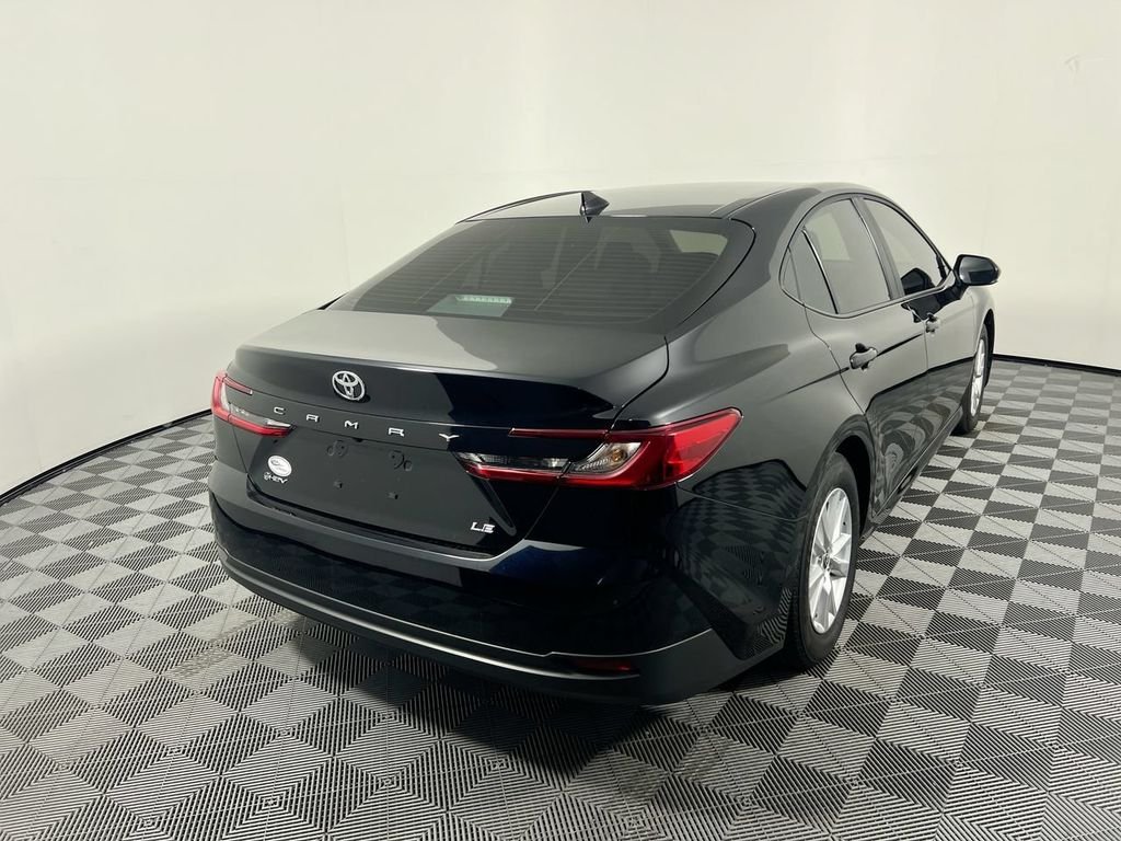 Used 2025 Black Toyota LE image 3