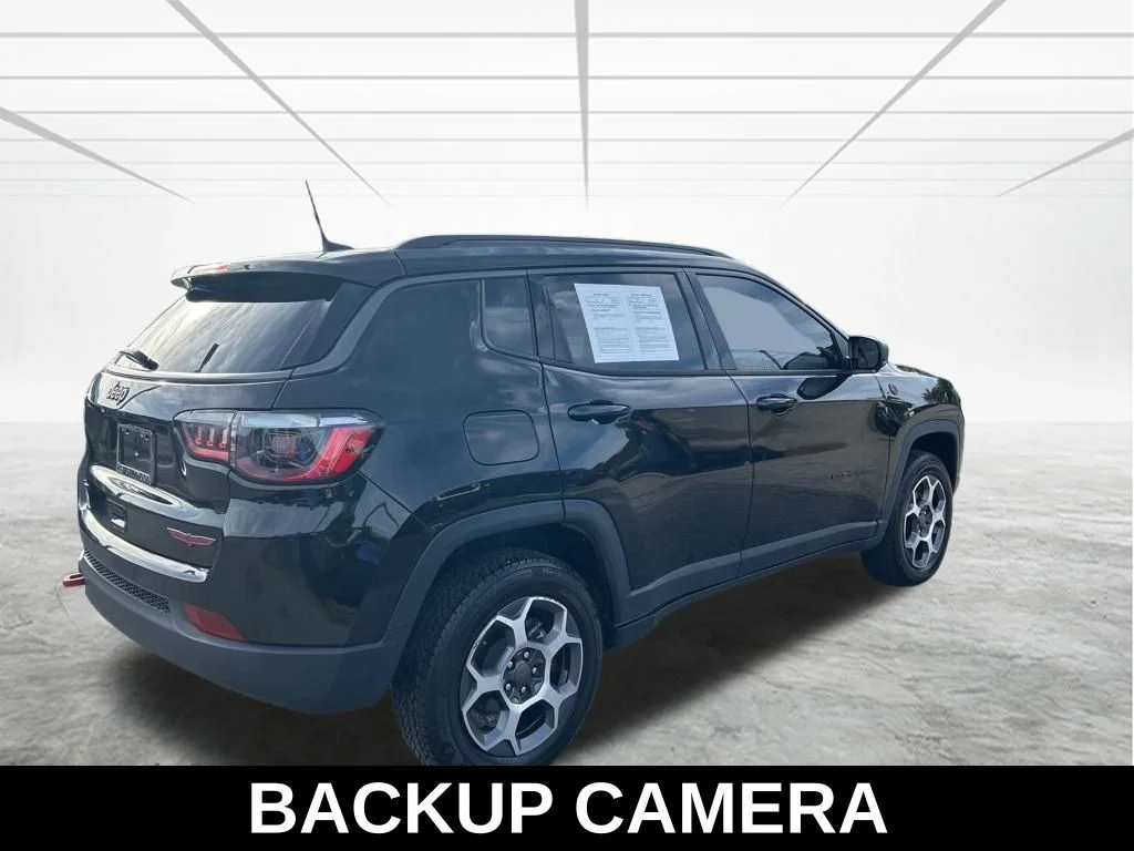 Certified Used 2022 Black Jeep Trailhawk image 4