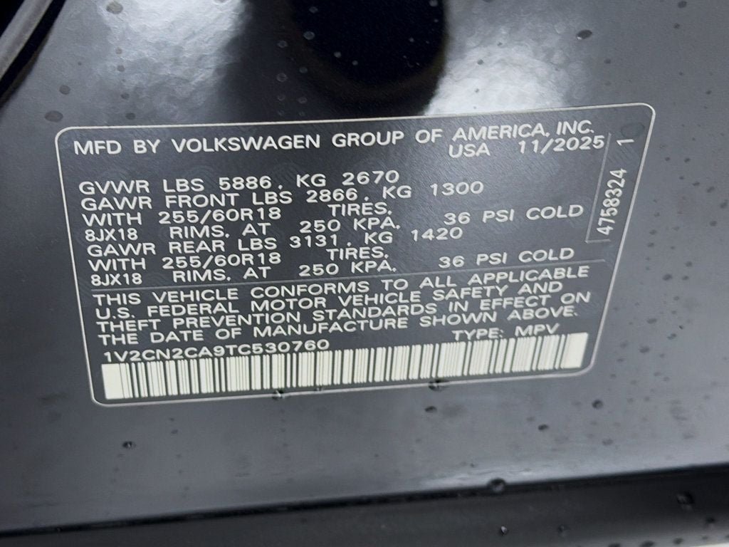 2026 Volkswagen Atlas Atlas Peak Edition - Photo 34