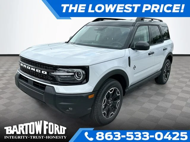 New 2026 White Metallic Ford Outer Banks image 1