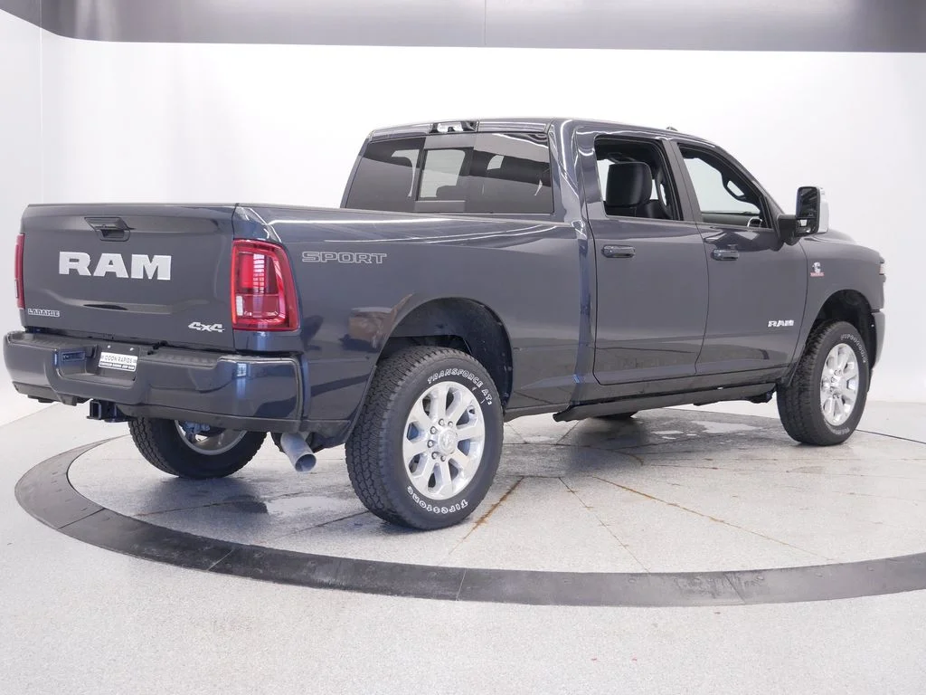 New 2026 Forged Blue Metallic Exterior Paint Ram Laramie image 6
