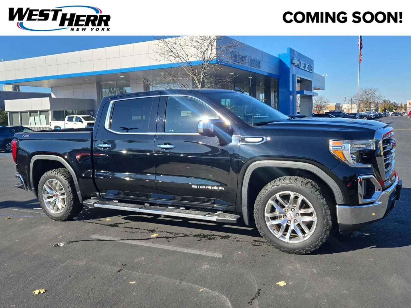 Used 2019 Onyx Black GMC SLT image 1