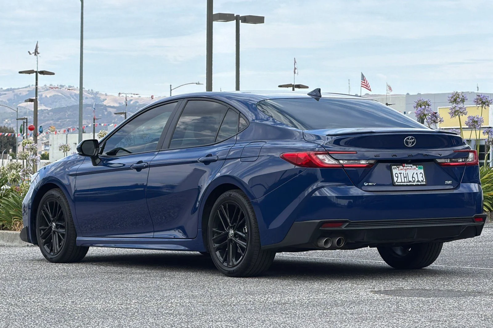 Used 2025 Blue Toyota SE image 7