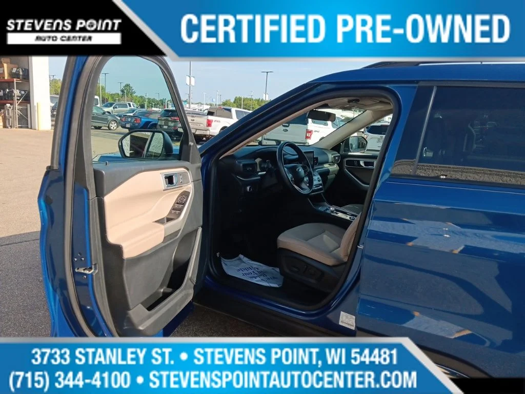 Used 2022 Atlas Blue Metallic Ford XLT image 13