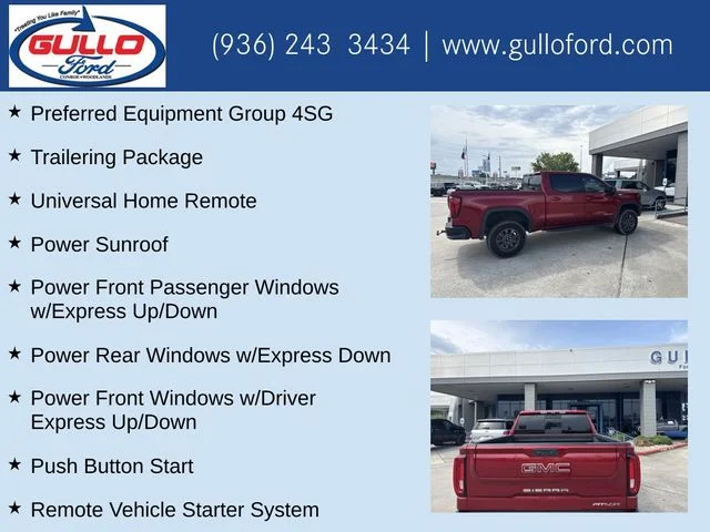 Used 2025 Volcanic Red GMC AT4X image 10