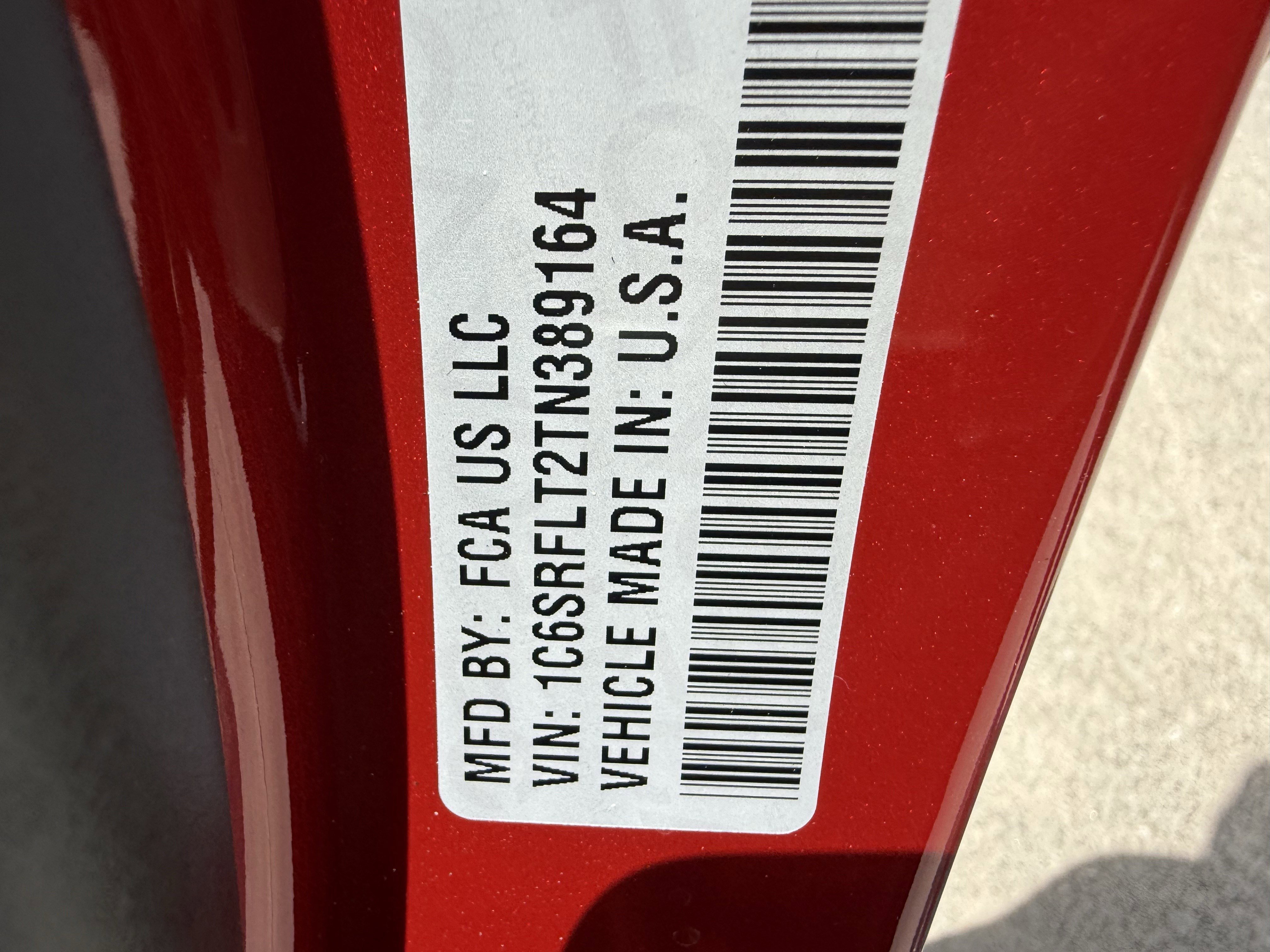 New 2026 Molten Red Pearl-Coat Exterior Paint RAM Rebel image 17