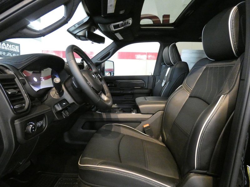 New 2026 Diamond Black Crystal Pearlcoat RAM Limited Mega Cab 6
