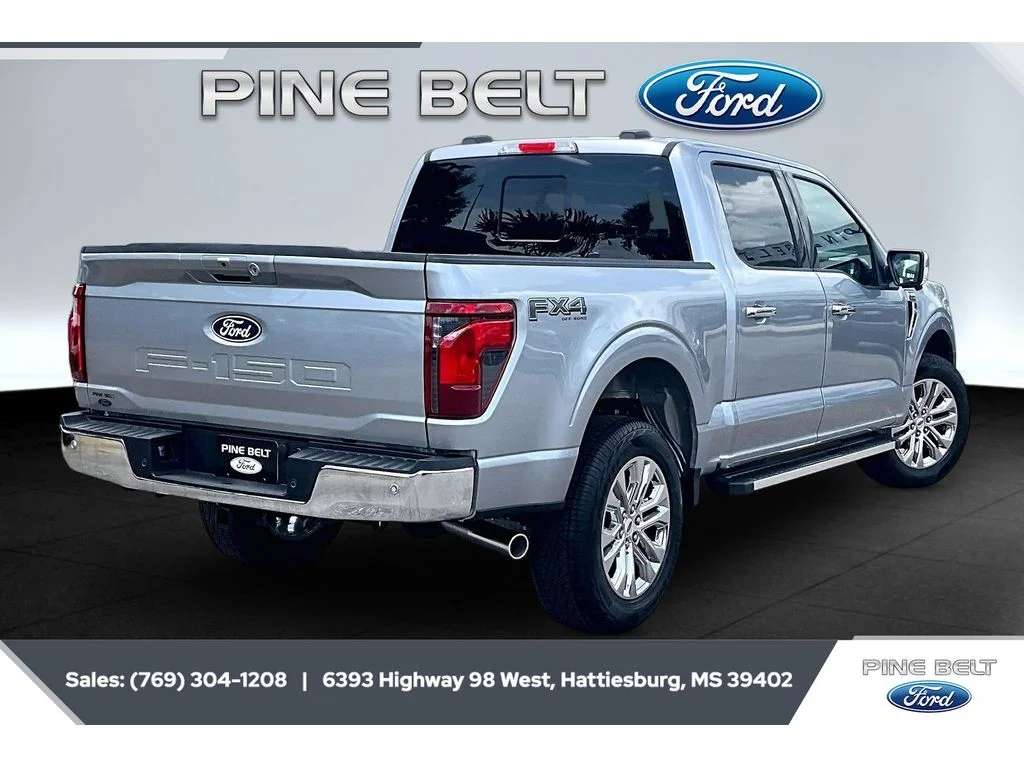New 2026 Iconic Silver Metallic Ford XLT image 11