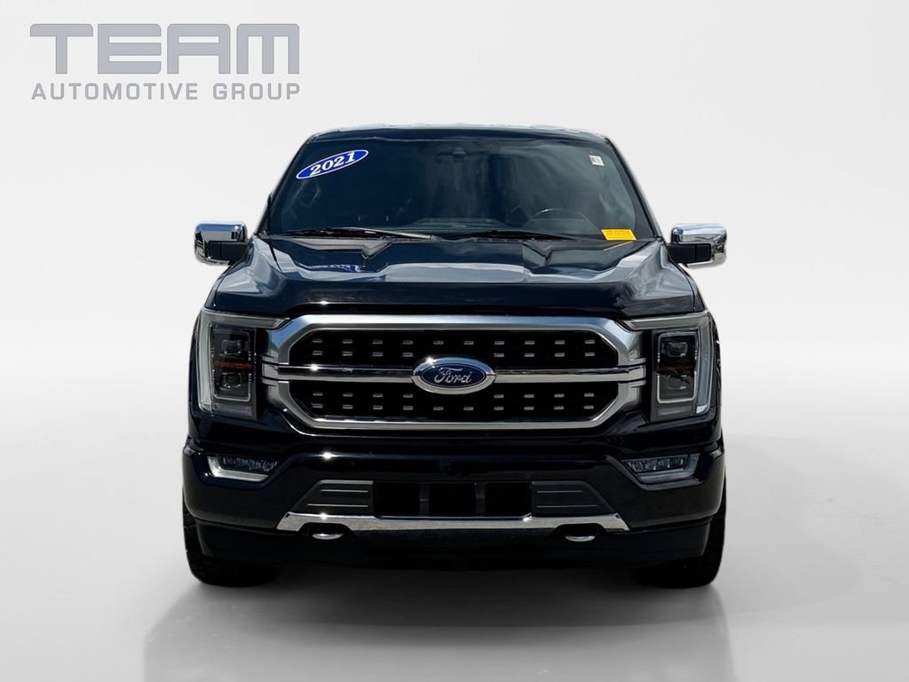 Used 2021 Black Ford Platinum image 2