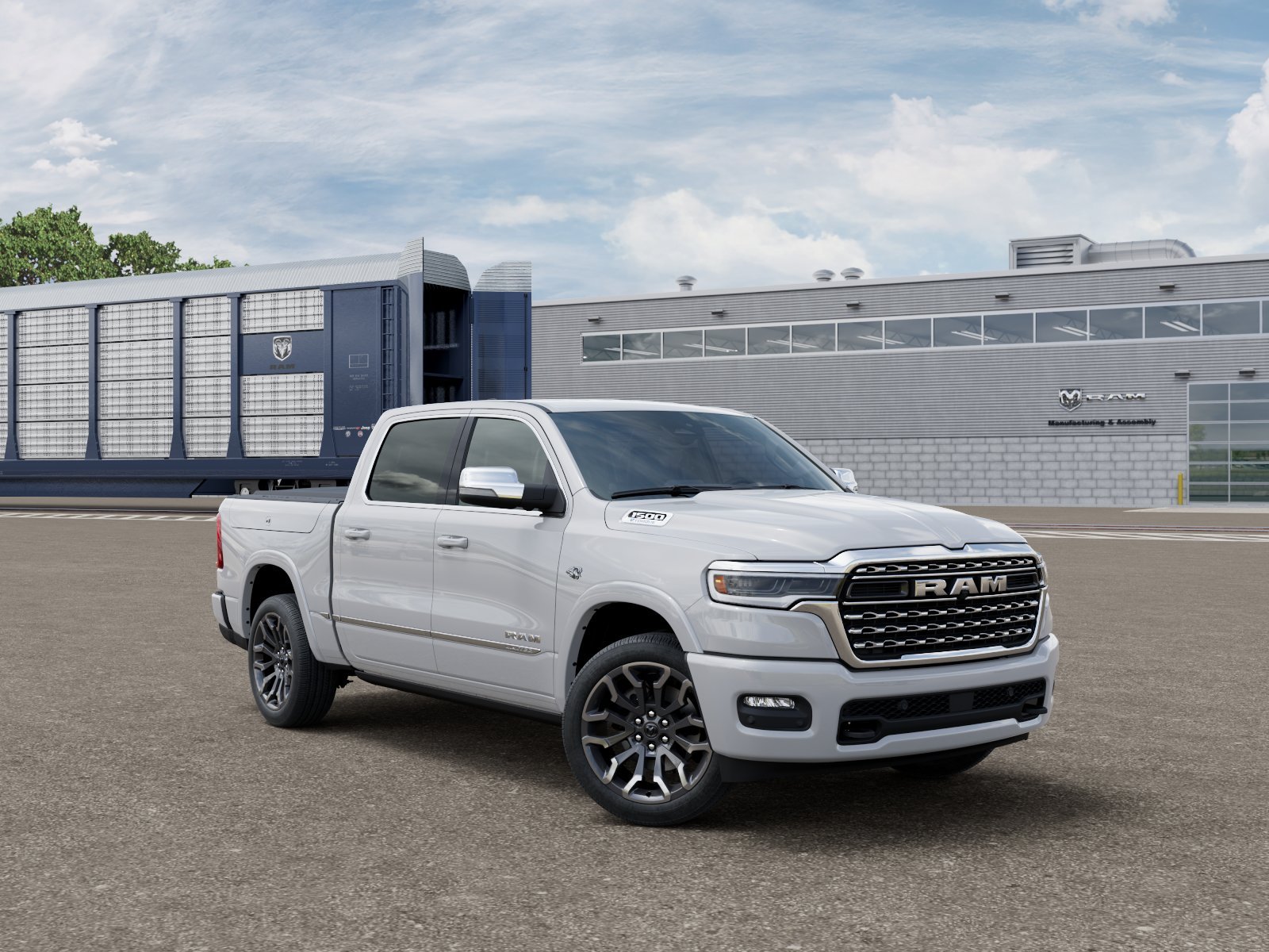 New 2026 Bright White Clear-Coat Exterior Paint RAM Limited image 31