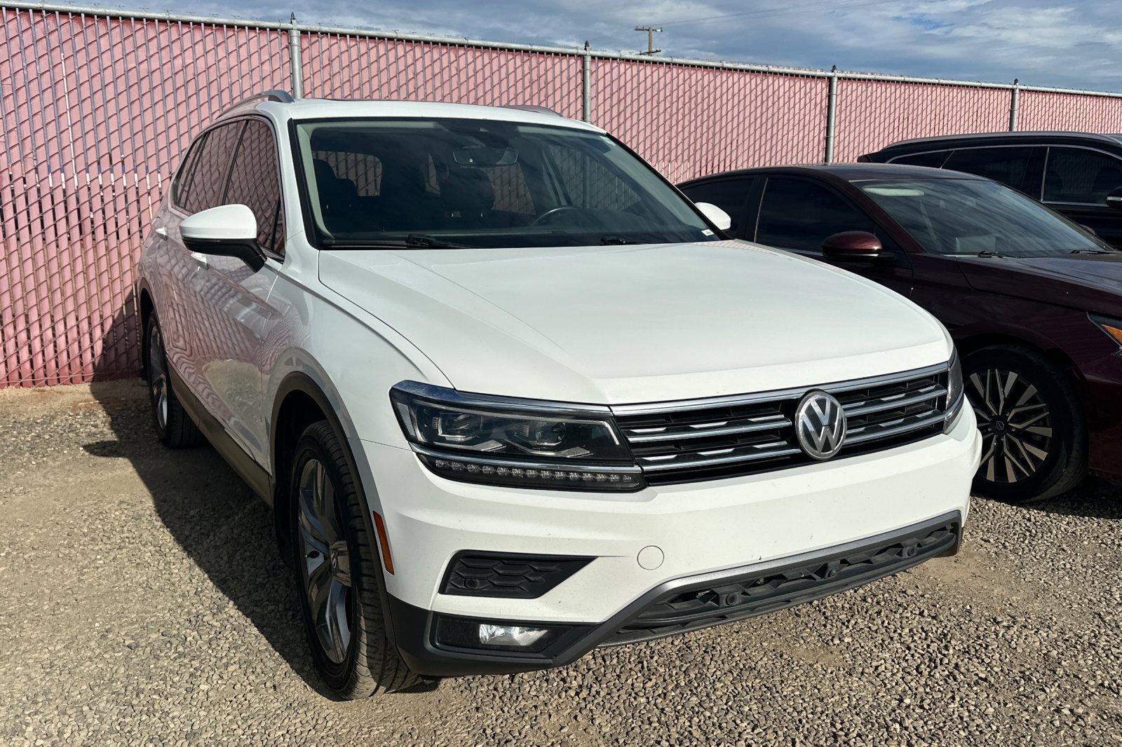 Used 2018 White Volkswagen SEL Premium image 2