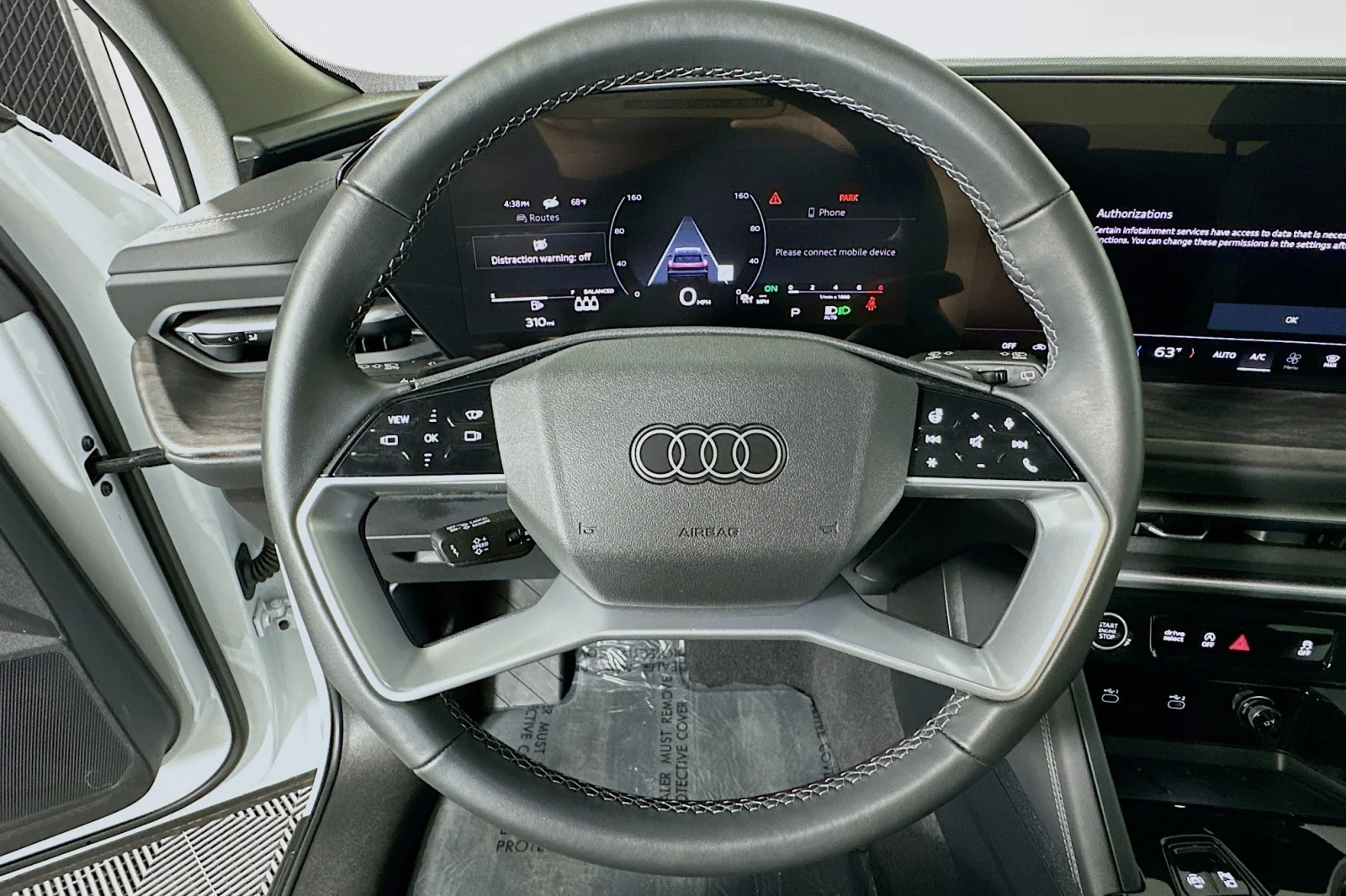 Used 2025 Glacier White Metallic Audi Premium Plus image 19