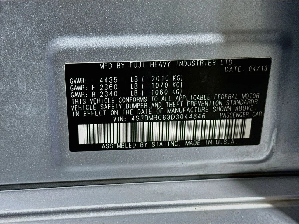 Used 2013 Silver Subaru 2.5i image 37