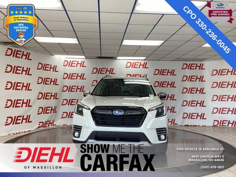 Used 2023 White Subaru Touring image 2