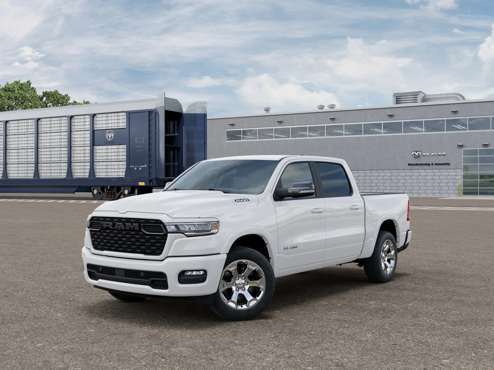 New 2027 Bright White Clearcoat Ram Big Horn/Lone Star image 1