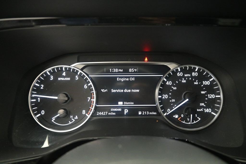 Used 2025 Super Black Nissan SV image 11
