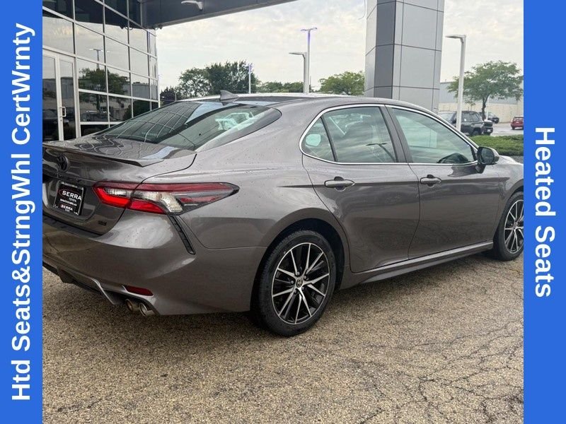 Certified Used 2022 PREDAWN GRAY MICA Toyota SE image 2