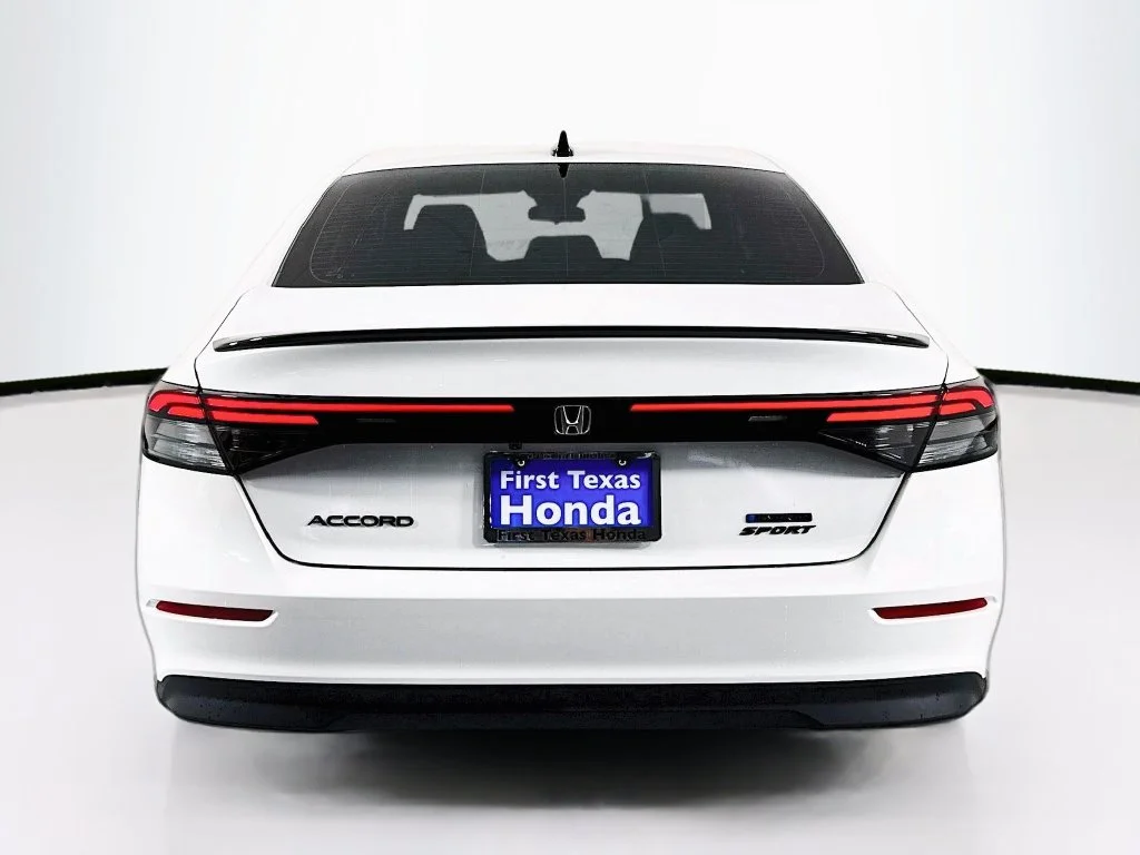 New 2026 Platinum White Pearl Honda Sport image 6