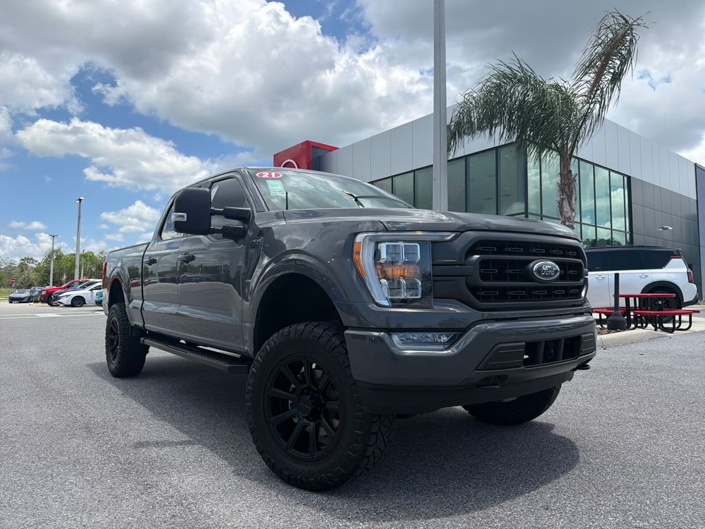 Used 2021 Gray Ford XLT image 1