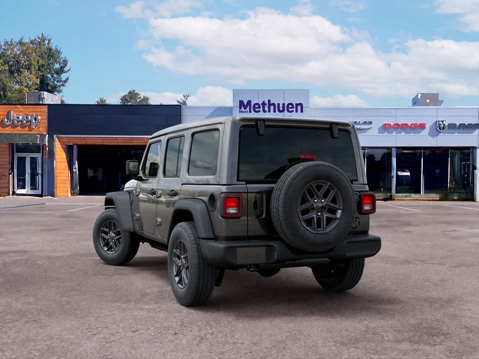 New 2026 Granite Crystal Metallic Clear-Coat Exterior Paint Jeep Sport S image 3