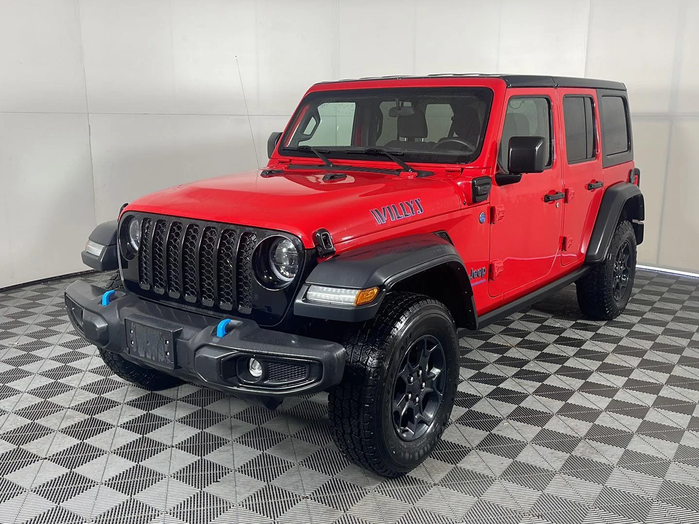 Used 2023 Firecracker Red Clearcoat Jeep Willys image 2