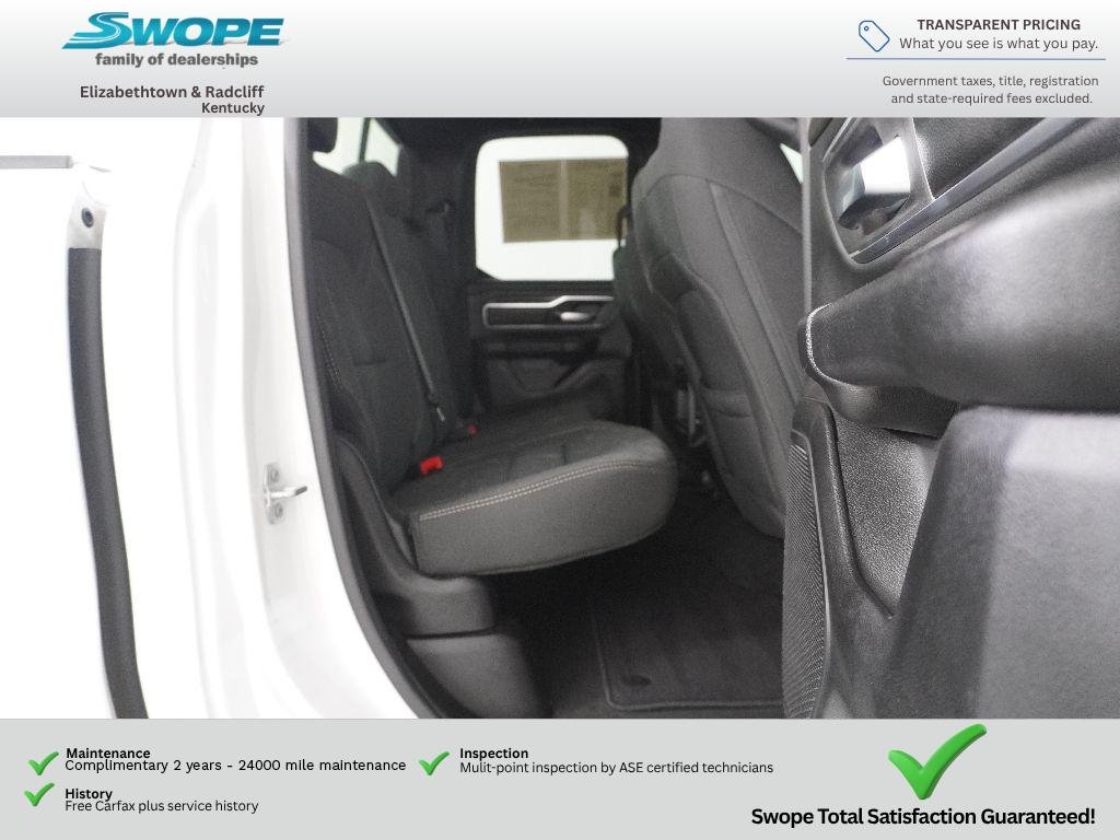 Used 2023 Bright White Clearcoat Ram Big Horn image 9