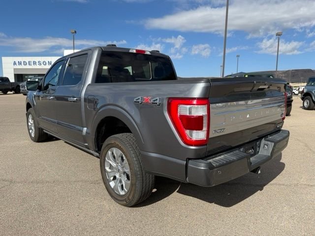 Certified Used 2021 Gray Metallic Ford Platinum image 8