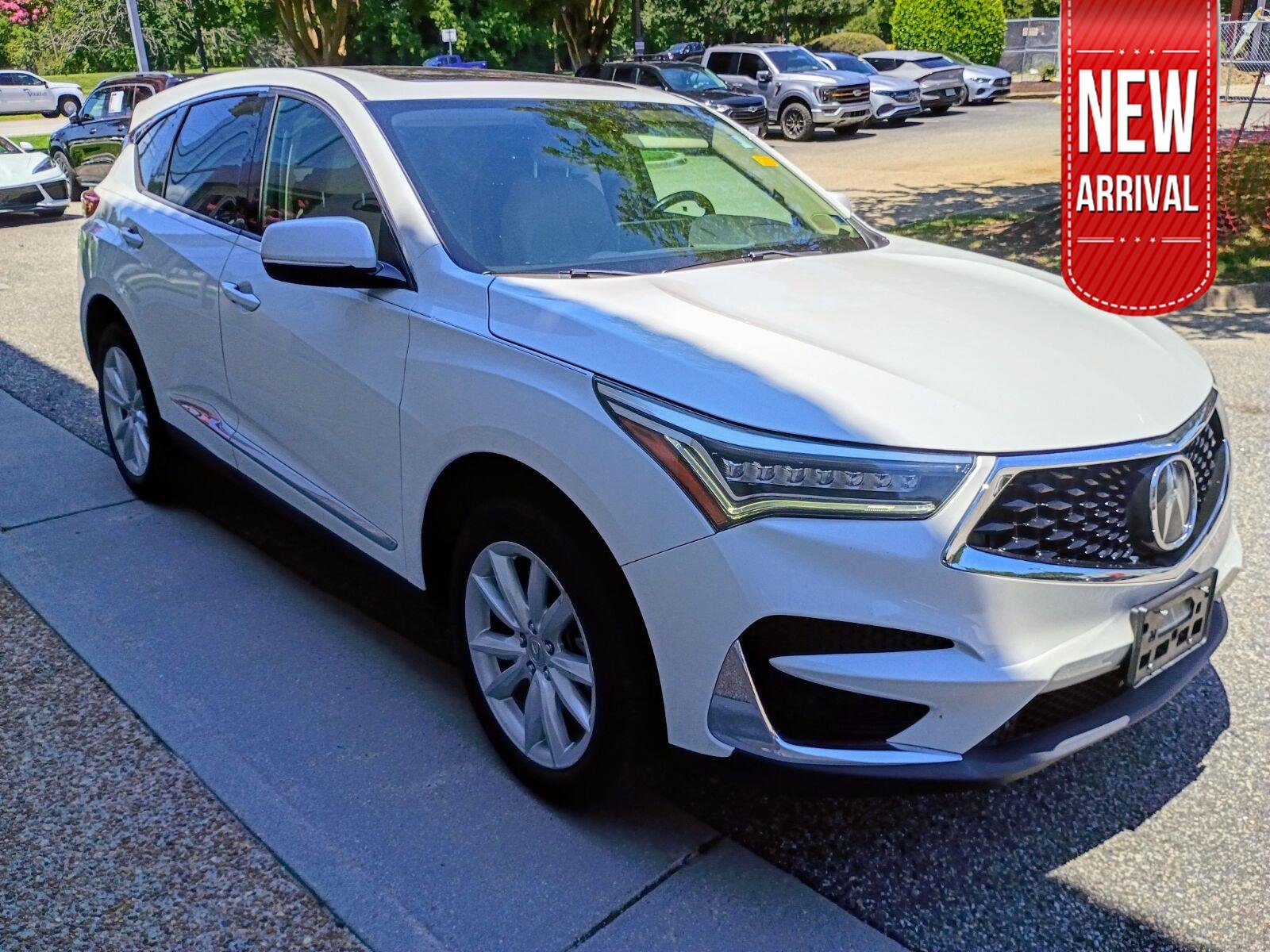 Used 2020 Platinum White Pearl Acura BASE image 1